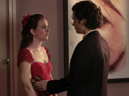 Leighton Meester, Penn Badgley, Gossip Girl Leighton Meester, Penn Badgley, Gossip Girl